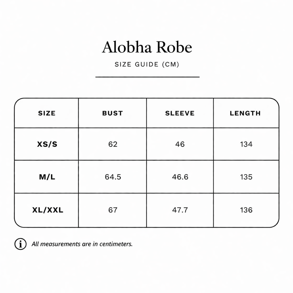 ALOBHA ROBE BLACK