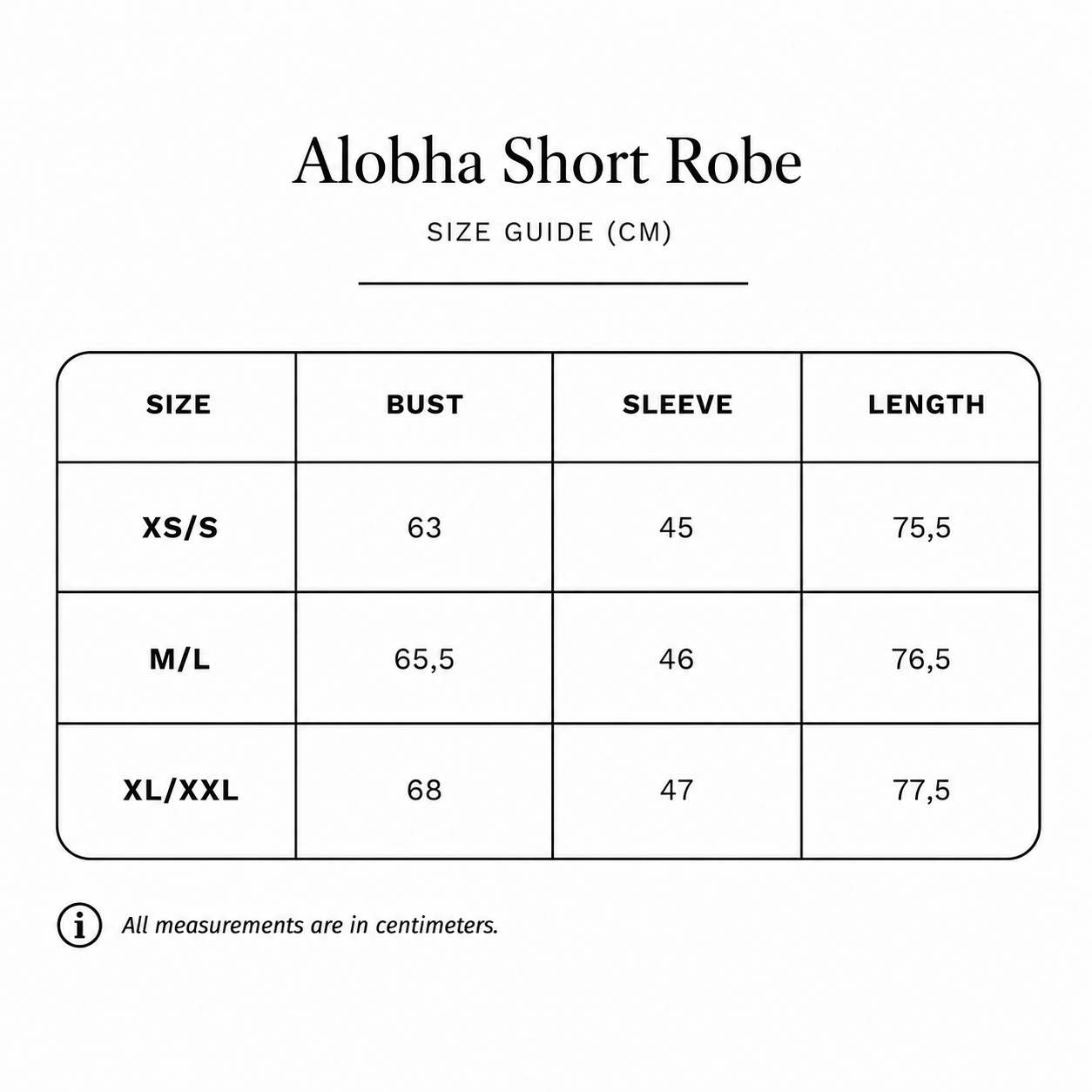ALOBHA SHORT ROBE