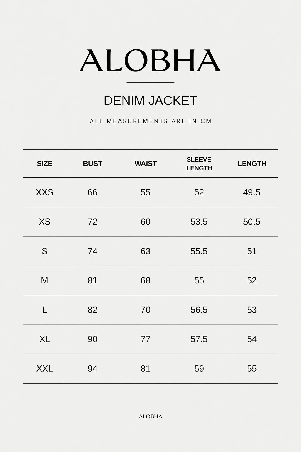 Denim Jacket Black