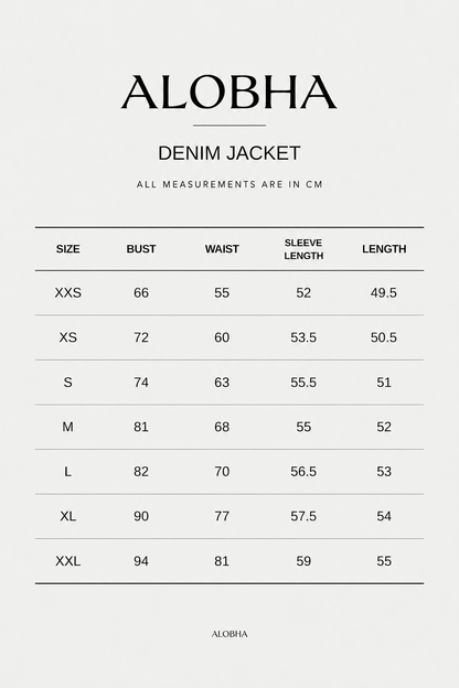 Denim Jacket Black