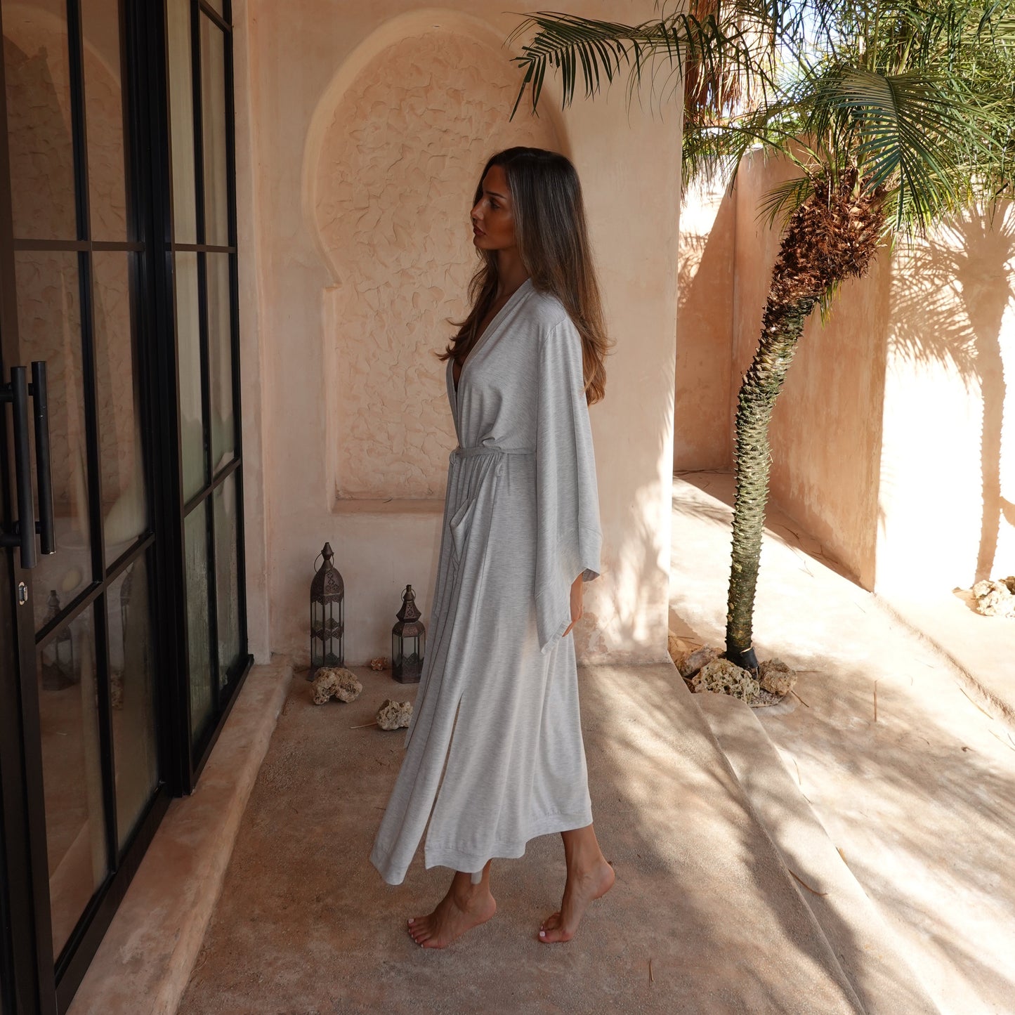 ALOBHA ROBE GREY coming in April