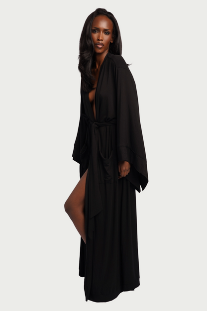 Alobha Robe Black