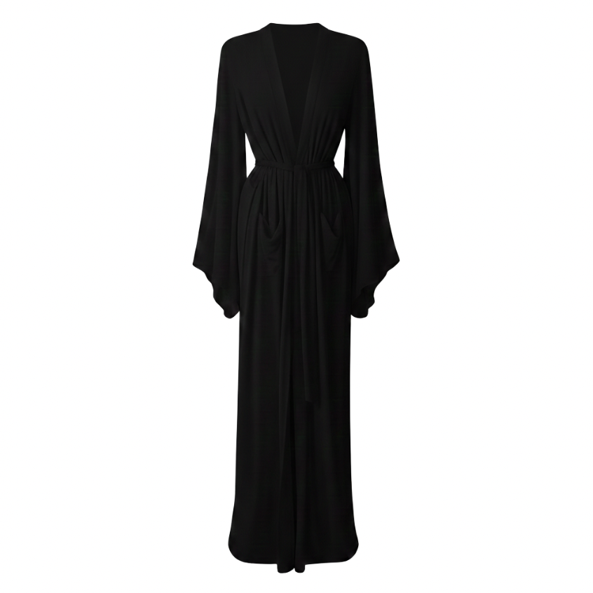 ALOBHA ROBE BLACK