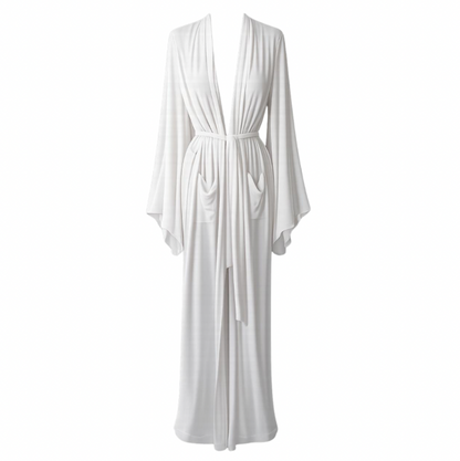 ALOBHA ROBE WHITE