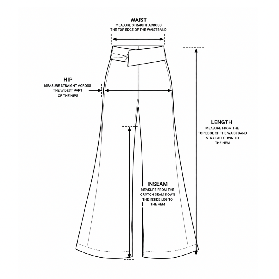 WIDE LINEN PANTS