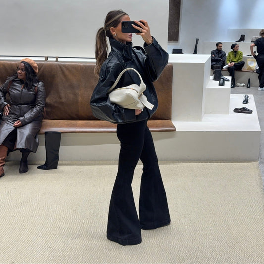 LOVA FLARED DENIM black