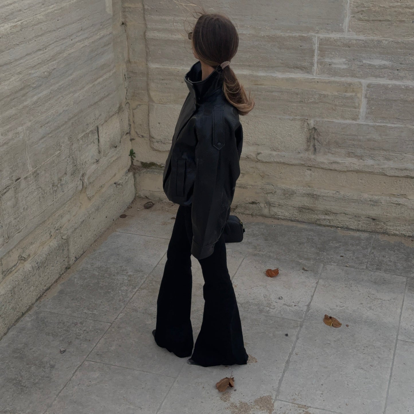 LOVA FLARED DENIM black