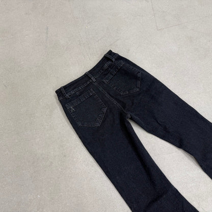 LOVA FLARED DENIM dark grey