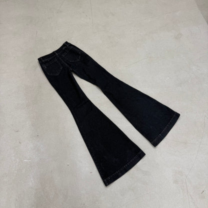 LOVA FLARED DENIM dark grey