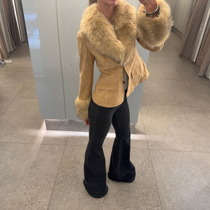 LOVA FLARED DENIM dark grey